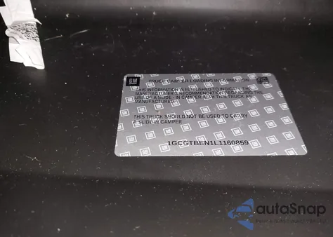 2020 Chevrolet Colorado 4Wd Long Box Wt z USA, uszkodzony, nr VIN 1GCGTBEN1L1160859